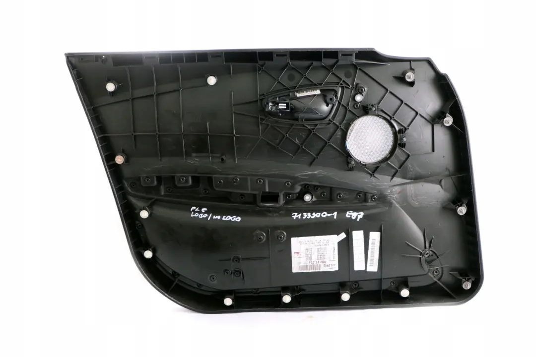 BMW 1 Series E87 1 Front Right O/S Interior Door Card Panel Trim Black Foliente - SKU 7133300-1 - Part number 7133300