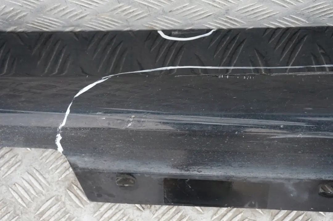 BMW E90 E91 Listello Portiera Apertura Gonna SX Nero 2 - SKU 0032951-SCH7 - Numero di parte 32951