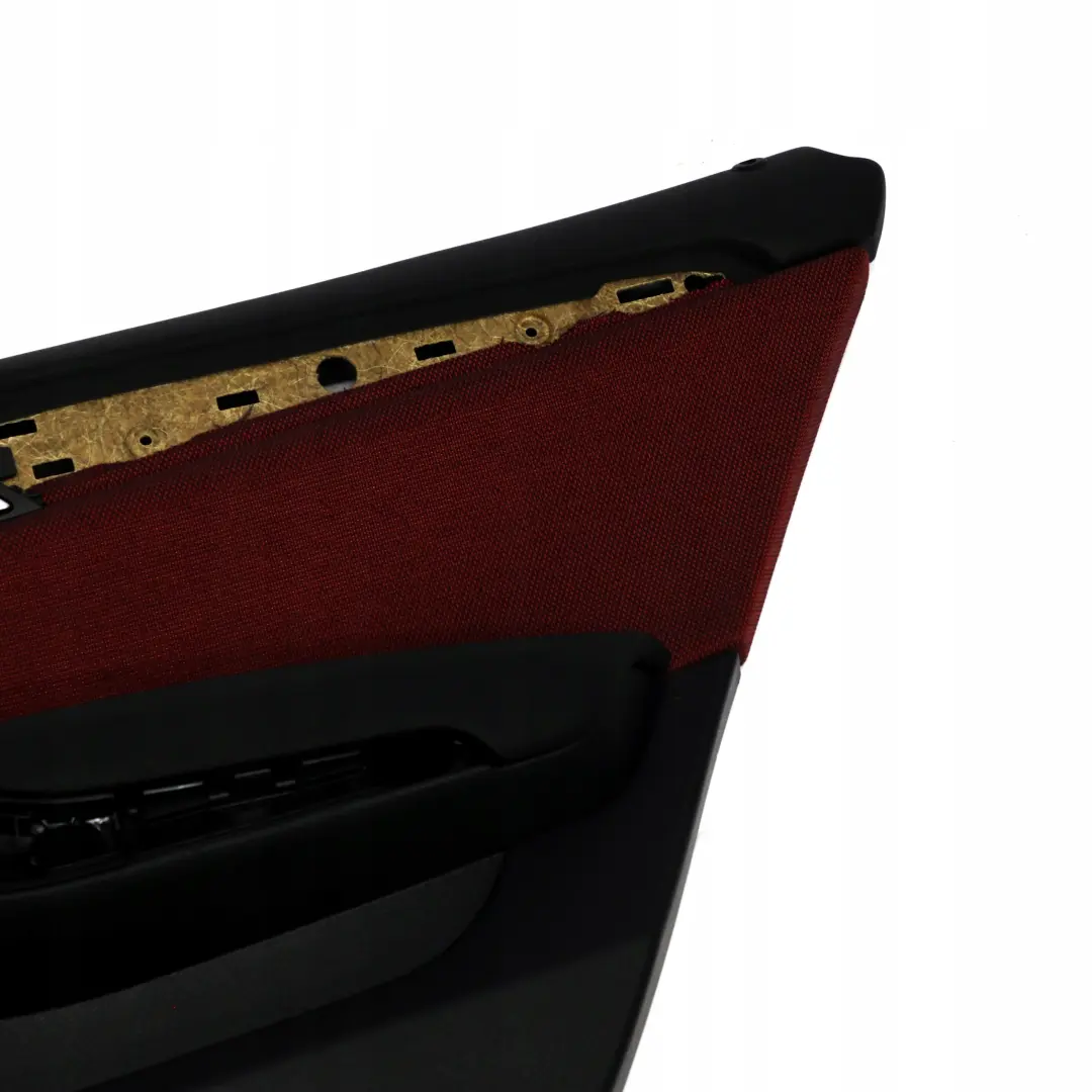 BMW X1 E84 Rear Right O/S Door Card Lining Trim Fabric Cloth Vermilion Red - SKU 7327244 - Part number 7327244