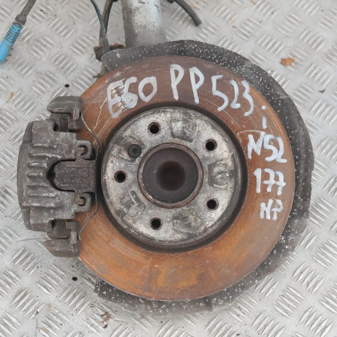 BMW 5 E60 523i 177PS N52 Stoßdämpfer Federbein vorn rechts Bremssattelgehäuse - SKU 6764458-2 - Teilenummer 6764458