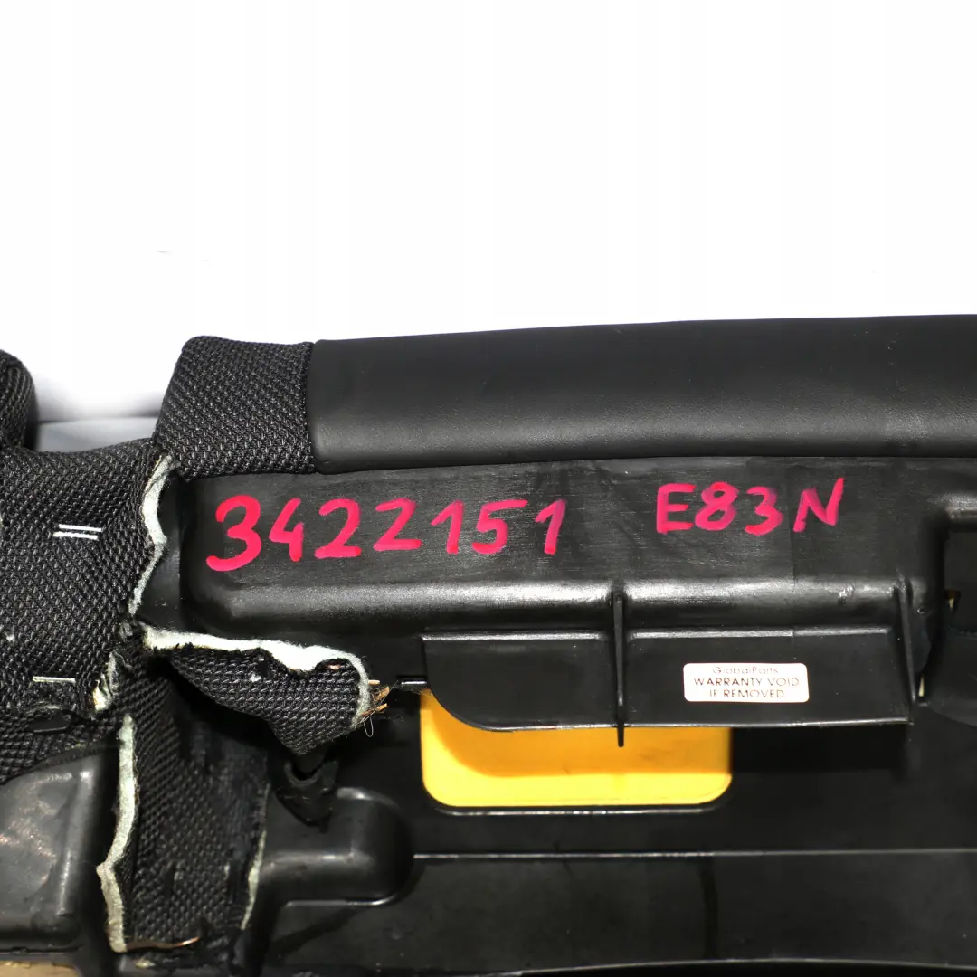 BMW X3 E83 Bezug Sitz Stoff Leder Pearlpoint Anthrazit 5220 - SKU 3422151 - Teilenummer 3422151