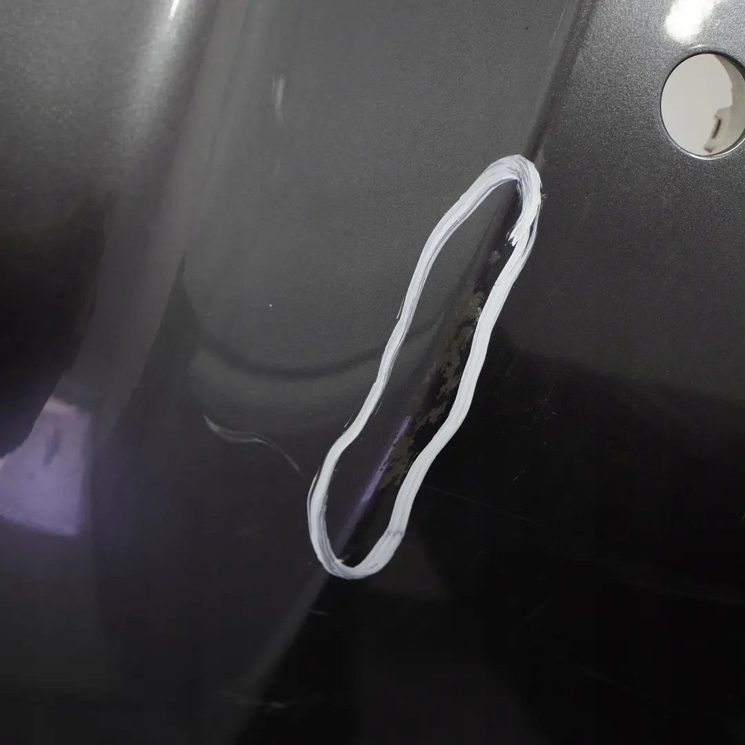 BMW 3 Series E92 E93 2 Rear Bumper Panel PDC Sparkling Graphite Metallic - A22 - SKU 0034474-SG2 - Part number 0034474