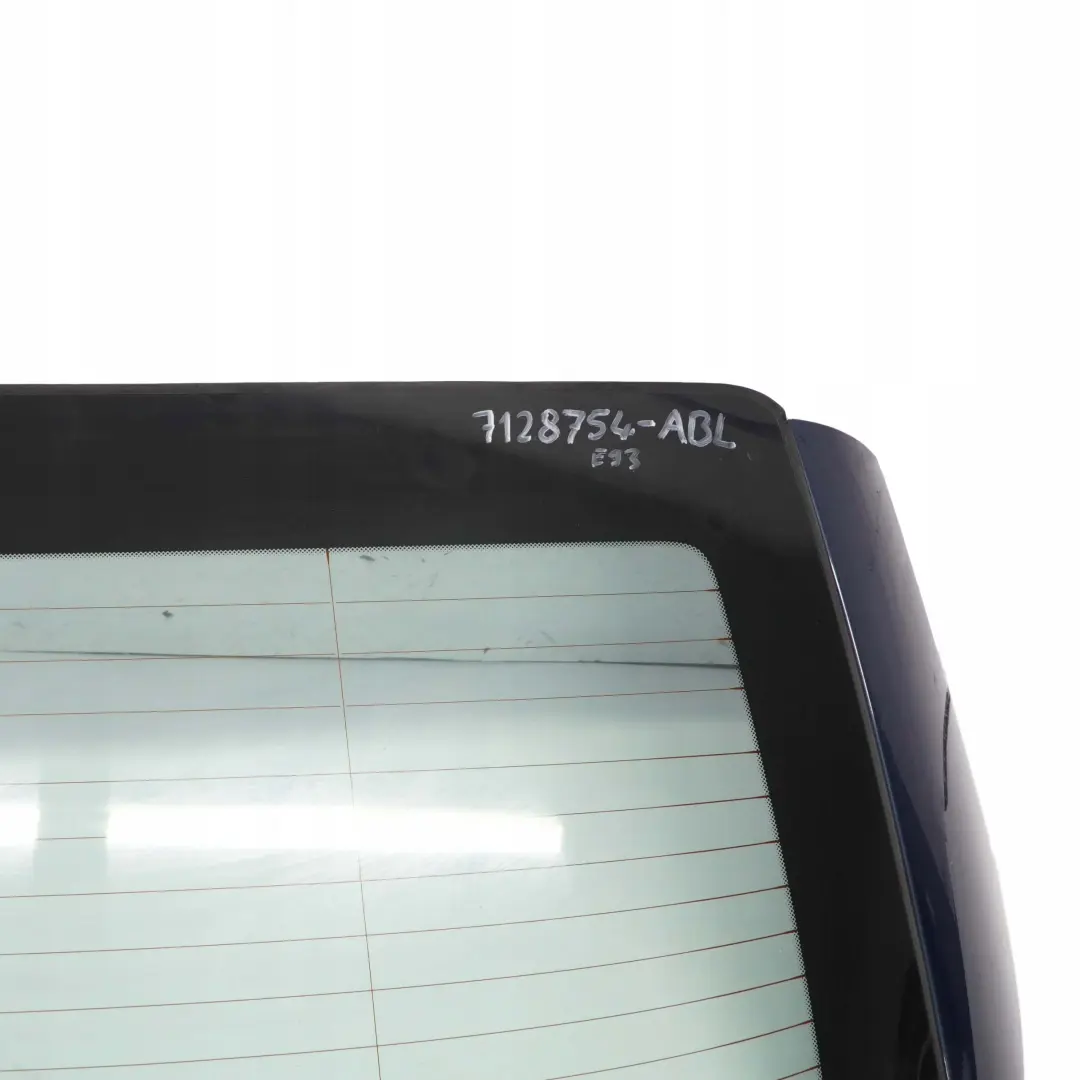 Verdeck Dachschale Heckscheibe Aegeanblau Metallic - 336 für BMW 3 E93 Cabrio mit Teilenummer 7128754 BMW 3 E93 Cabrio Verdeck Dachschale Heckscheibe Aegeanblau Metallic - 336 - SKU 7128754-ABL - Teilenummer 7128754