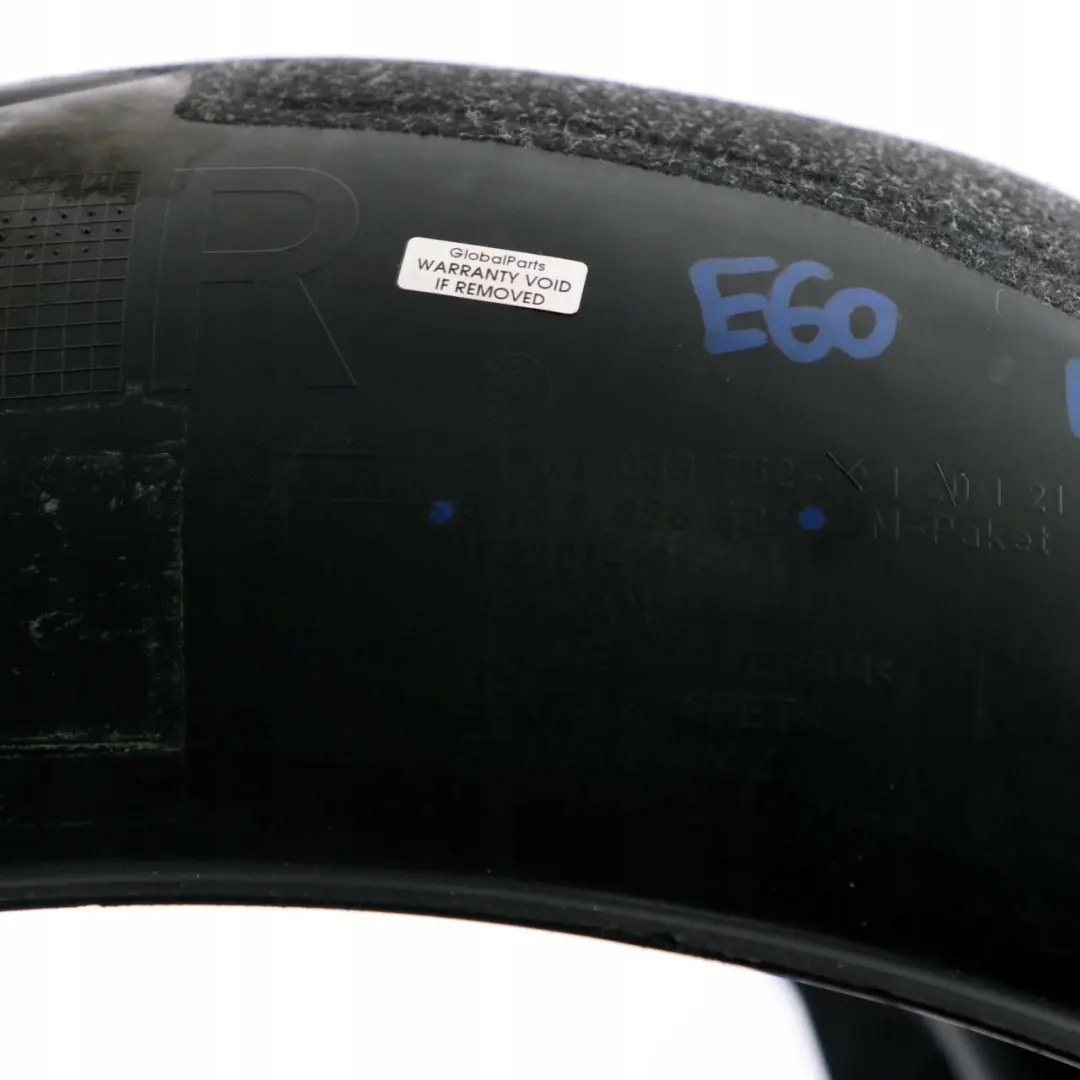 Nadkole Osłona Wnęki Koła Prawy Tył 7033752 do BMW E60 o numerze 7896624 BMW E60 Nadkole Osłona Wnęki Koła Prawy Tył 7033752 - SKU 7896624 - Numer Części 7896624