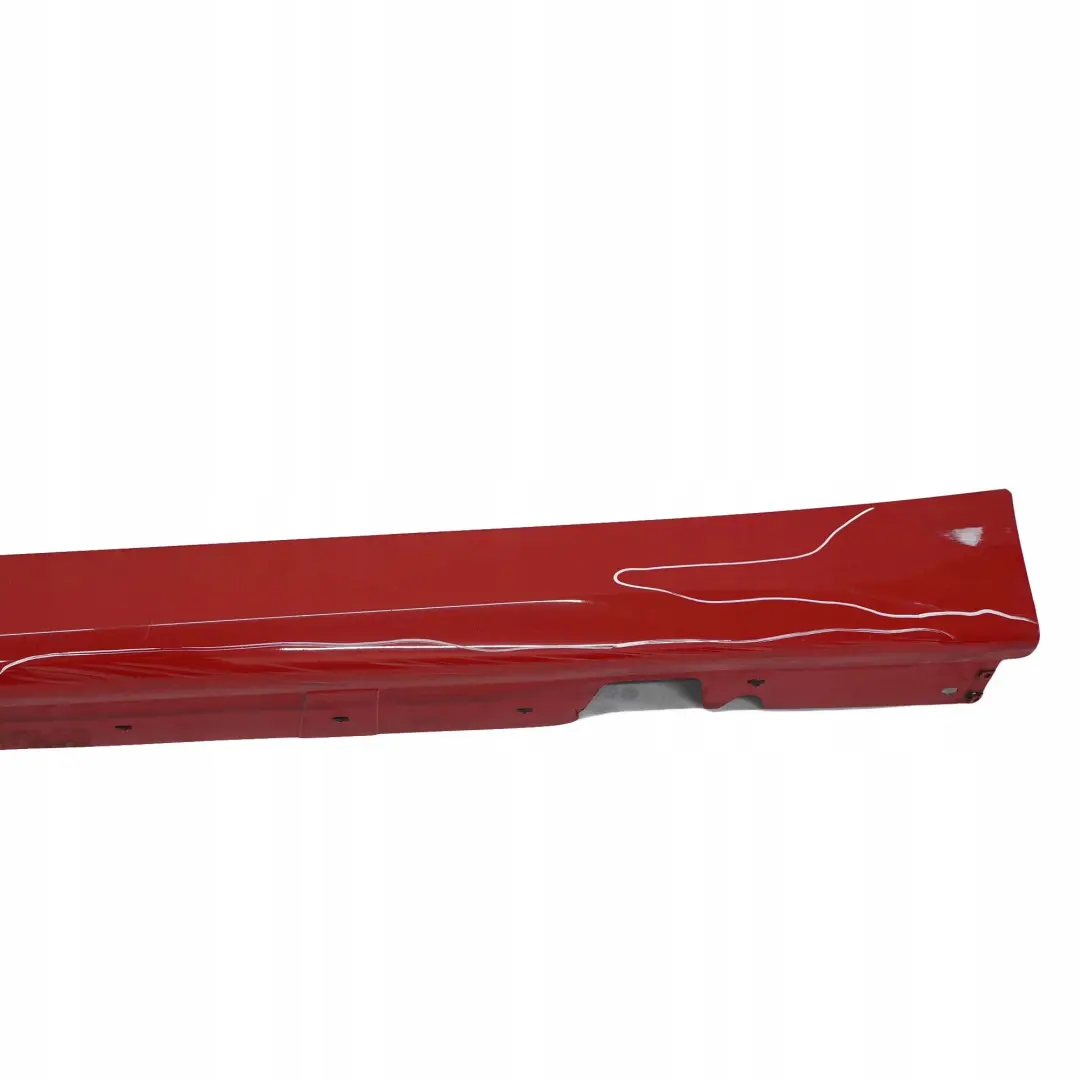 BMW E90 E91 Listello Portiera Apertura Gonna SX Rosso Giappone Rosso - 438 - SKU 0032951-JR2 - Numero di parte 0032951