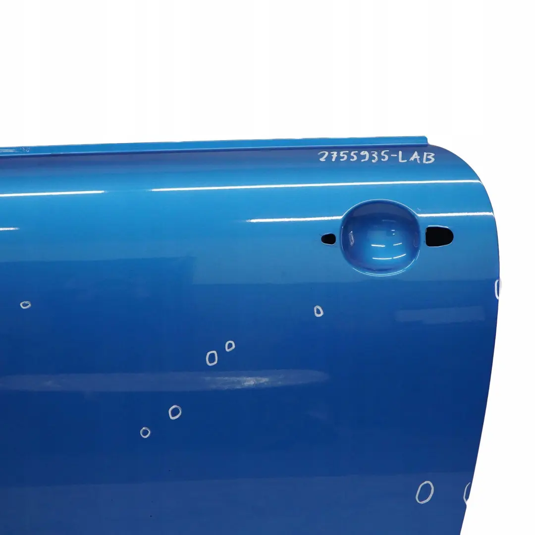 Puerta Delantera Izquierda Laser Blue Metallic A59 para Mini R55 R56 R57 R58 R59 con número de pieza 2755935 Mini R55 R56 R57 R58 R59 Puerta Delantera Izquierda Laser Blue Metallic A59 - SKU 2755935-LAB - Número de pieza 2755935