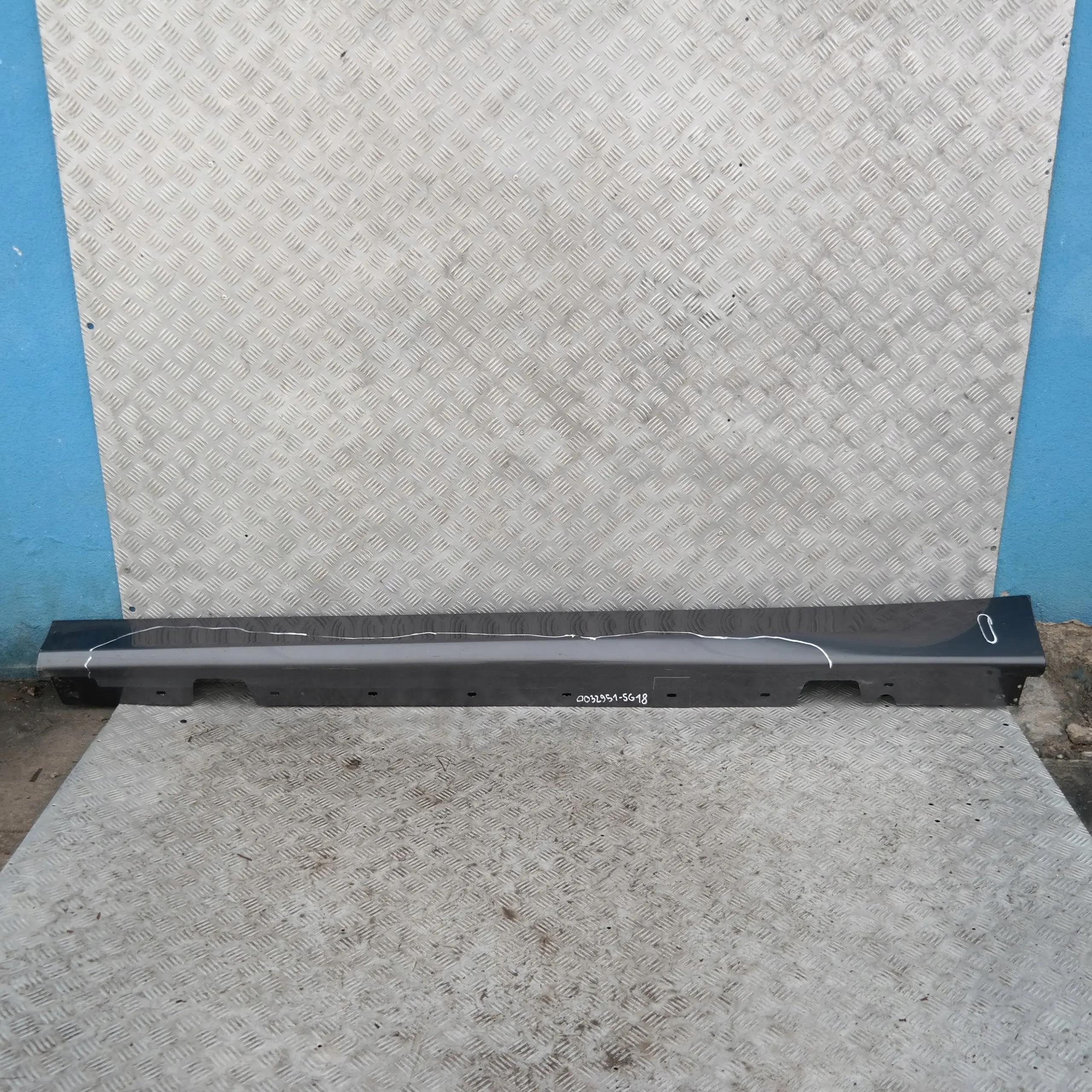 BMW E90 E91 Gonna laterale Sill Strip sinistra Sparkling Graphite Metallic