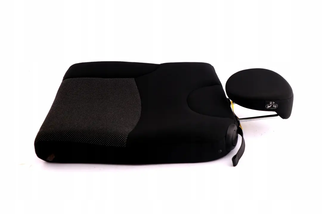 Left N/S Cloth Seat Cushion Backrest Black to BMW Mini Cabrio R57 Rear with Part number 2757889 BMW Mini Cabrio R57 Rear Left N/S Cloth Seat Cushion Backrest Black - SKU 2757889 - Part number 2757889