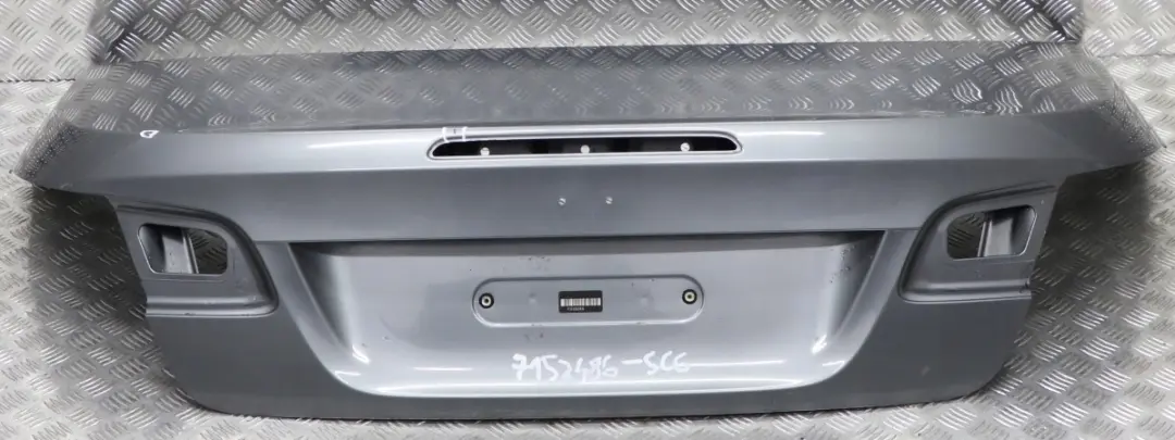 BMW 3 E93 Convertible Tailgate Boot Trunk Lid Rear Spacegrau Space Grey - A52 - SKU 7152486-SCG - Part number 7152486