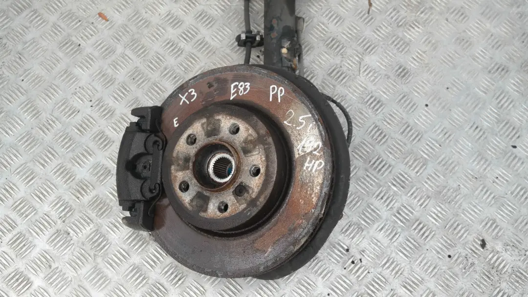 BMW X3 er E83 2.5i M54 Federbein Sport Schwenklager Bremsscheibe Vorne Rechts - SKU 3413146-1 - Teilenummer 3453524