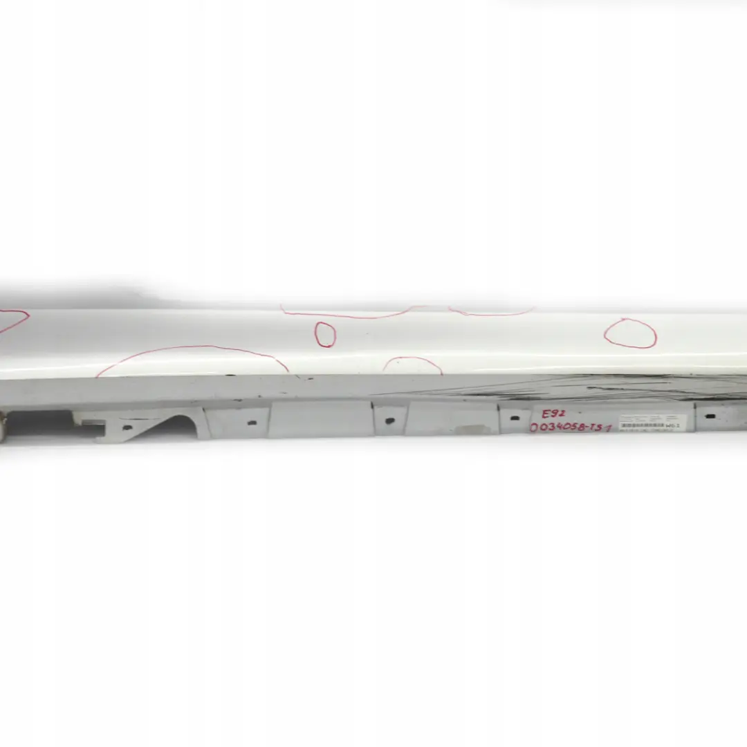 BMW E92 E93 Listello Portiera Destra Argento-Titanio Titan Argento - - SKU 0034058-TS1 - Numero di parte 0034058