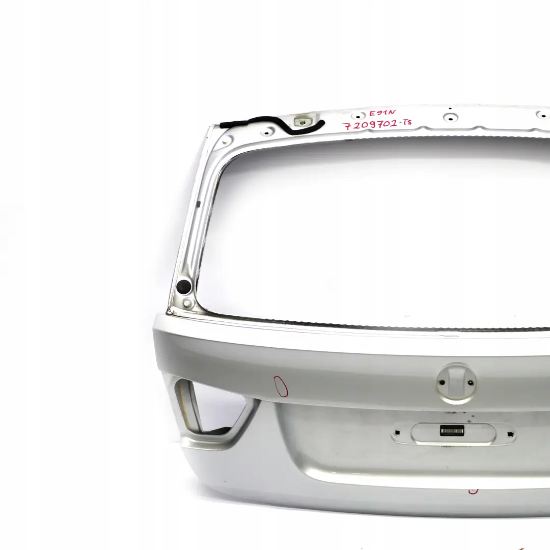 BMW 3 E91 LCI Trunk Lid Boot Tailgate Rear Titansilber Silver Metallic - 354 - SKU 7209702-TS - Part number 7209702