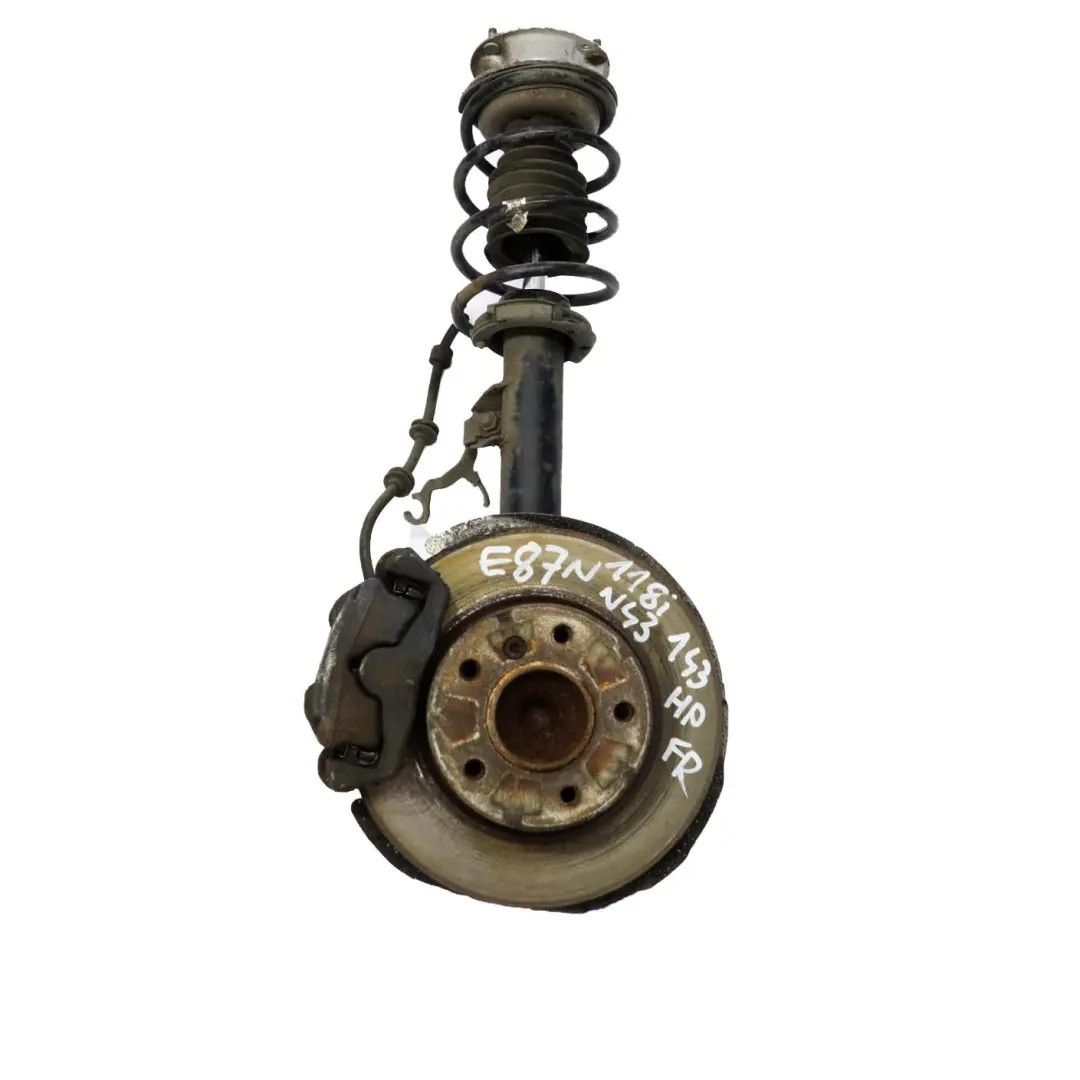N43 Front Right O/S Leg Spring Strut Brake Suspension to BMW 1 E87 LCI 118i with Part number 6786018 BMW 1 E87 LCI 118i N43 Front Right O/S Leg Spring Strut Brake Suspension - SKU 6786018-5 - Part number 6786018