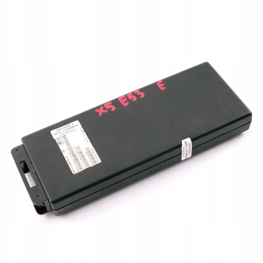 Moduł Telefonu Motorola do BMW E39 E46 E53 X5 o numerze 6921857 BMW E39 E46 E53 X5 Moduł Telefonu Motorola - SKU 6921857 - Numer Części 6921857