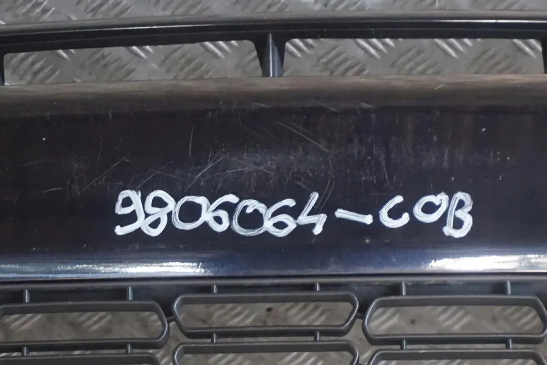 Complete Front Bumper Trim Panel Cosmic Blue - B13 to Mini R60 Cooper S with Part number 9806064 Mini R60 Cooper S Complete Front Bumper Trim Panel Cosmic Blue - B13 - SKU 9806064-COB - Part number 9806064
