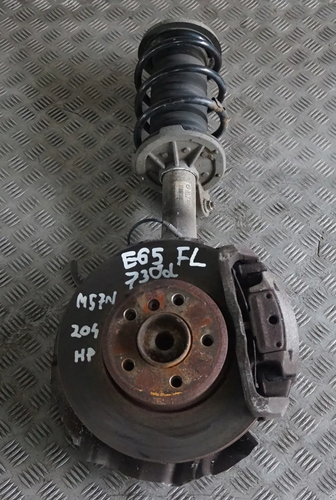 BMW 7er E65 730d M57N Sport Stoßdämpfer Federbein Schwenklager Vorne Links - SKU 6765067 - Teilenummer 6786538