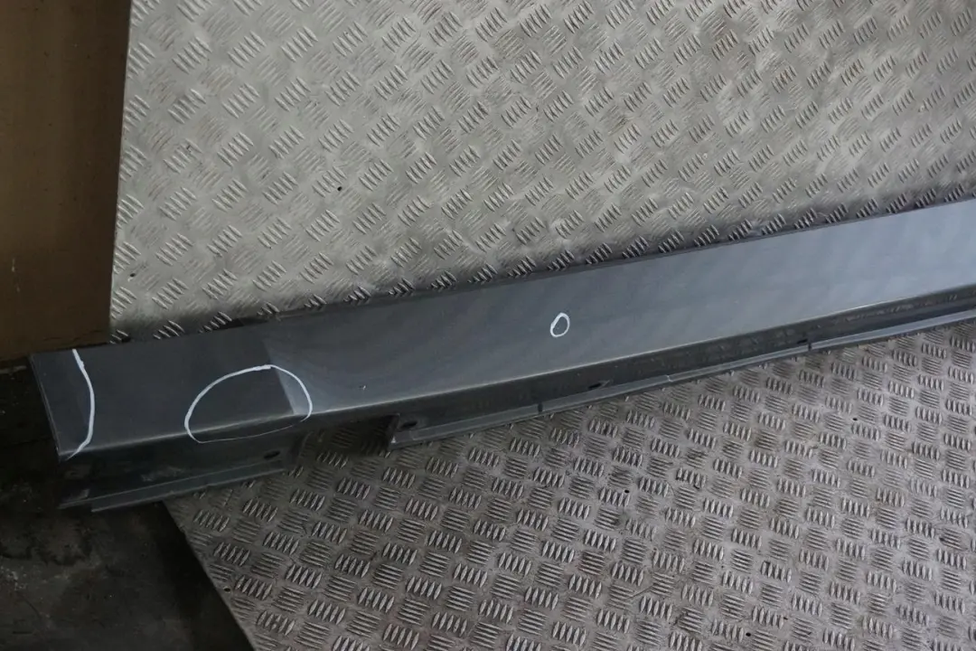 BMW E60 E61 Nakładka listwa próg lewa titangrau - SKU 0150277-TGR1 - Numer Części 0150277