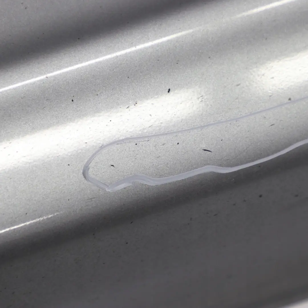 BMW 3 E46 M Sport Left N/S Side Sill Skirt Kick Panel Silbergrau Grey - A08 - SKU 0002126-SBG - Part number 0002126