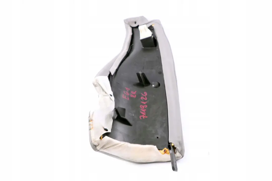 BMW E61 Touring Seitenverkleidung Rücksitz rechts Grau Leder - SKU 7119126 - Teilenummer 7119126