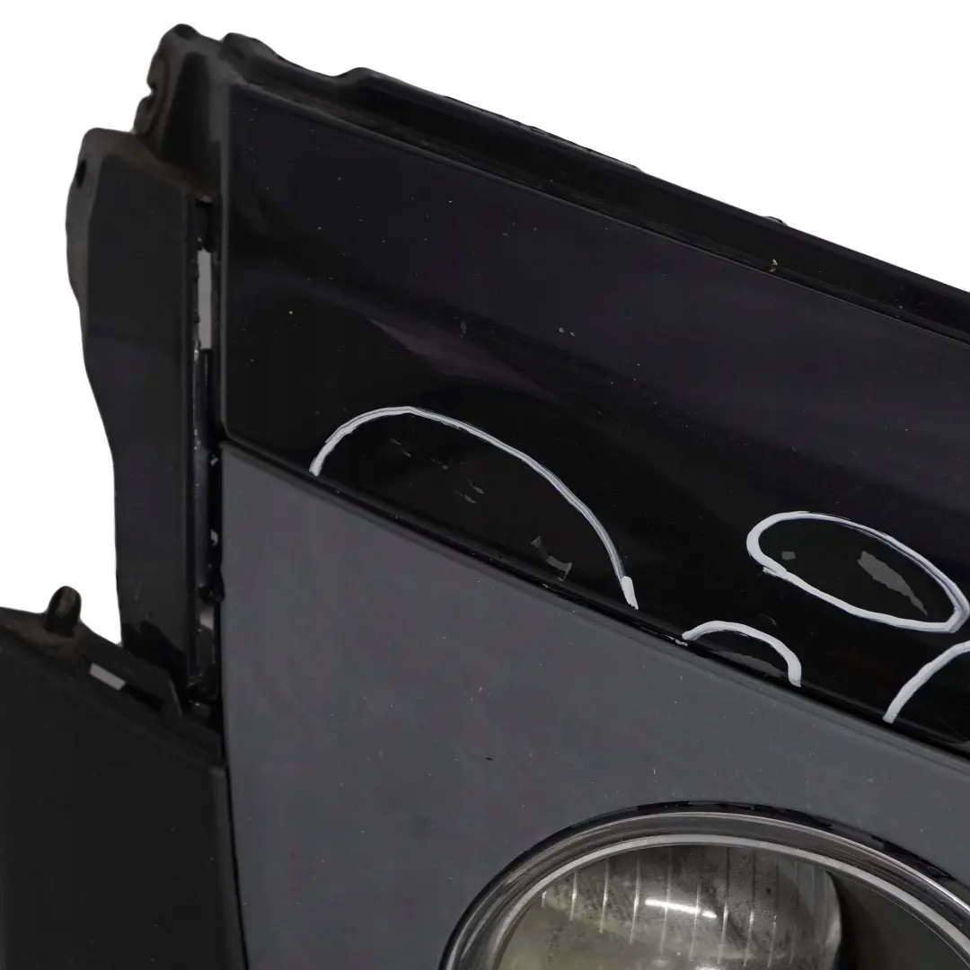 BMW Mini Cooper D R55 R56 Complete Front Bumper Trim Panel Astro Black - A25 - SKU 0430268-ASB - Part number 0430242
