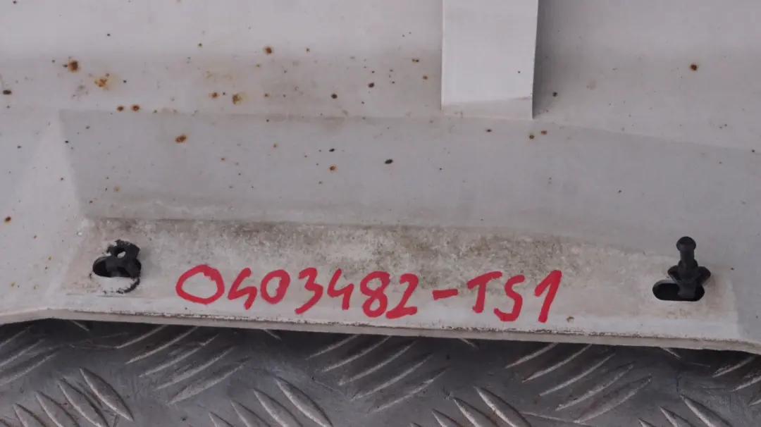 Door Sill Cover Skirt Right O/S Titansilber Silver BMW X3 Series E83 1 M Sport - SKU 0403482-TS1 - Part number 403482