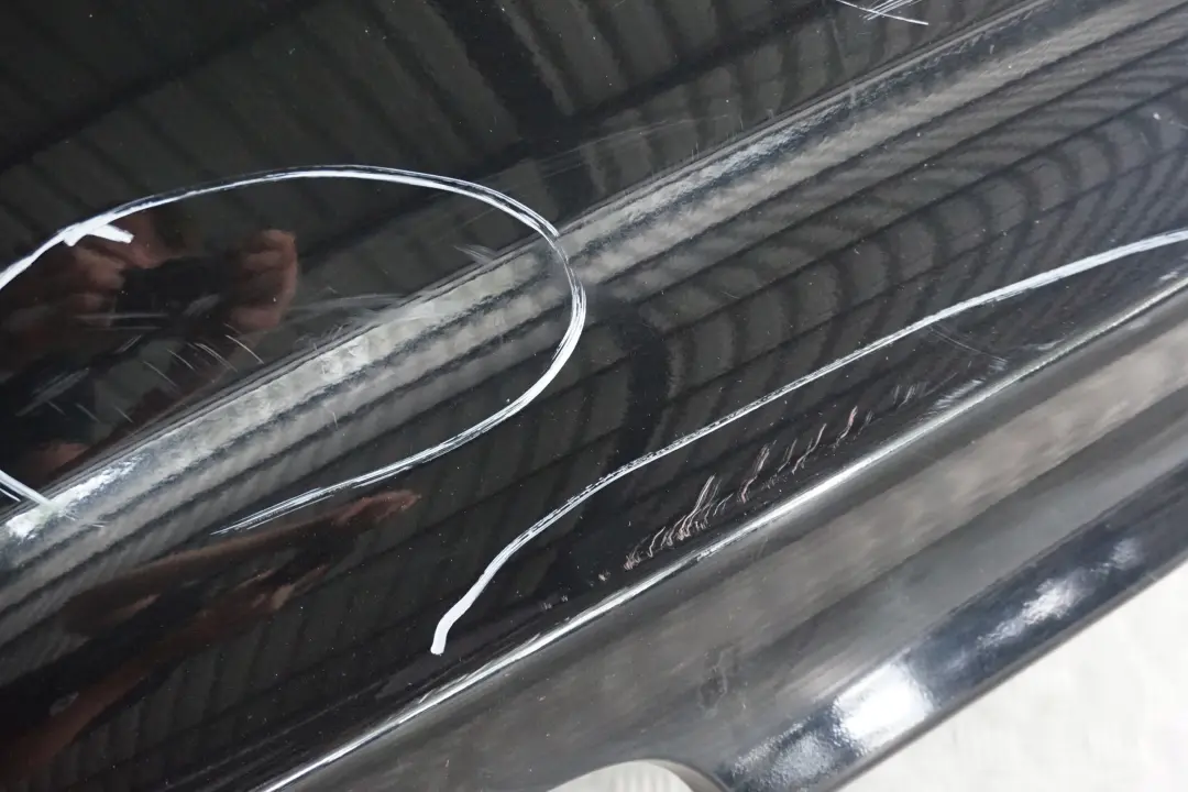 BMW E82 E88 Zderzak tylny tył pdc schwarz - SKU 0036630-SCH - Numer Części 0036630