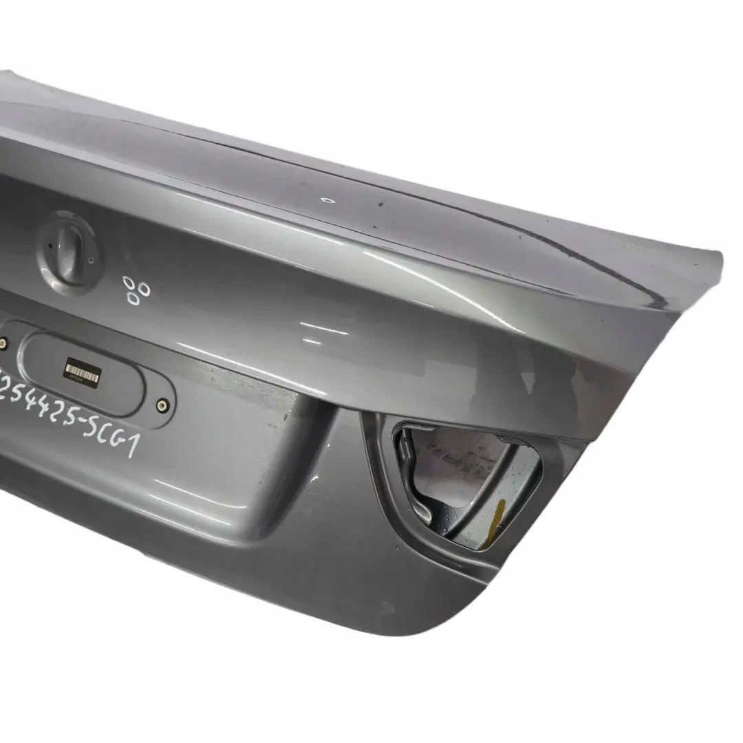 Trunk Boot Lid Tailgate Bootlid Spacegrau Grey - A52 to BMW 3 E90 LCI 1 Rear with Part number 7254425 BMW 3 E90 LCI 1 Rear Trunk Boot Lid Tailgate Bootlid Spacegrau Grey - A52 - SKU 7254425-SCG1 - Part number 7254425