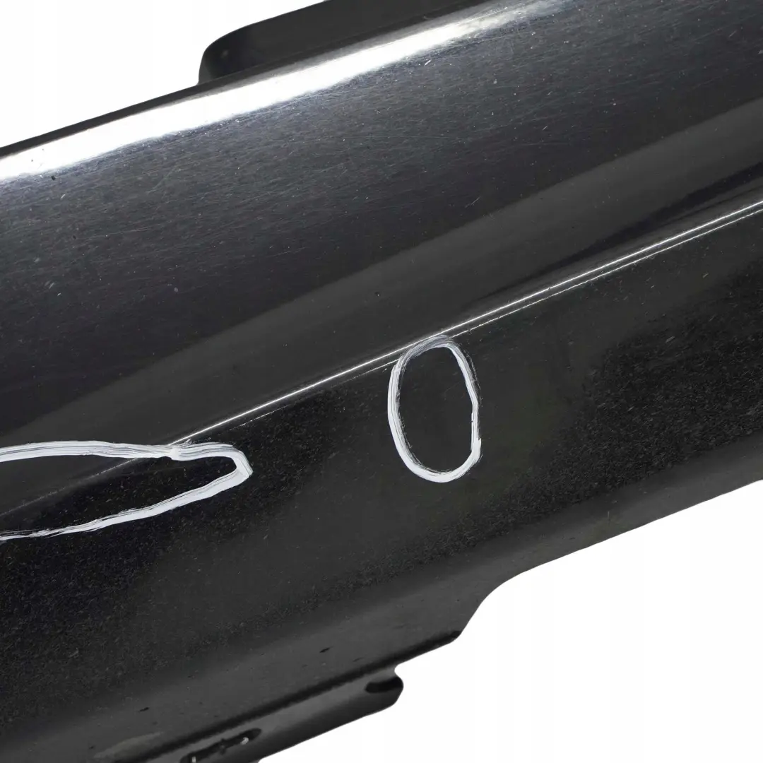 BMW 1 E81 E82 E88 2 Sill Strip Side Skirt Left N/S Schwarz 2 Black - 668 - SKU 0036143-SCH2 - Part number 0036143