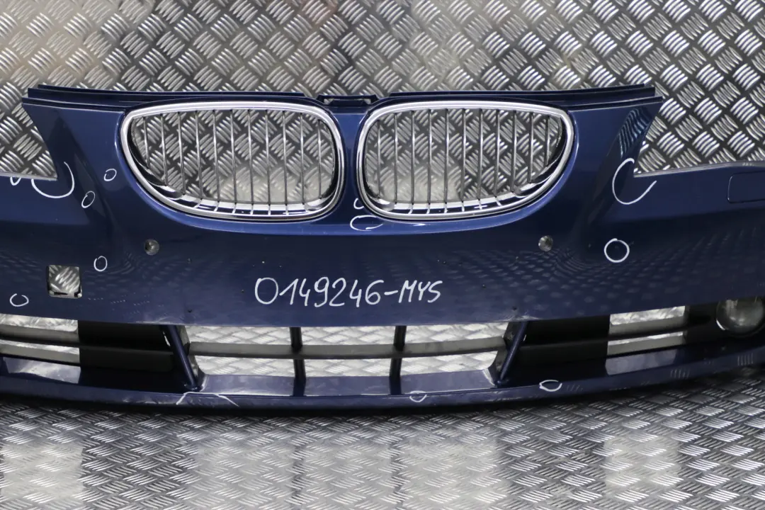 Front Bumper Trim Panel Mysticblau Mystic Blue - A07 to BMW 5 Series E60 E61 with Part number 0149246 BMW 5 Series E60 E61 Front Bumper Trim Panel Mysticblau Mystic Blue - A07 - SKU 0149246-MYS - Part number 0149246