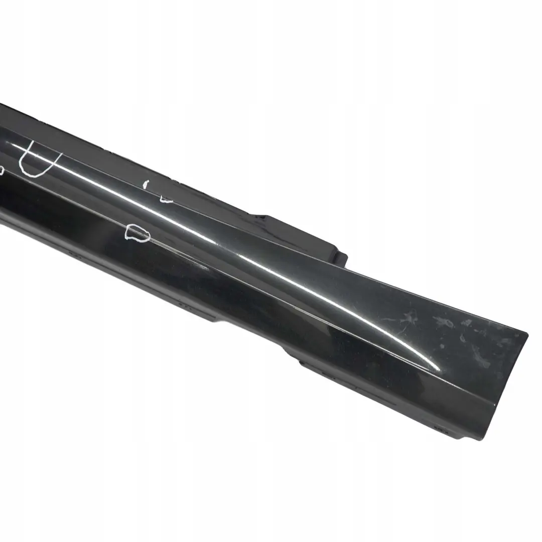 BMW E87 LCI 8 Listello Portiera Gonna Destra Black Sapphire Metallizzato - 475 - SKU 0036144-BS8 - Numero di parte 51770036144