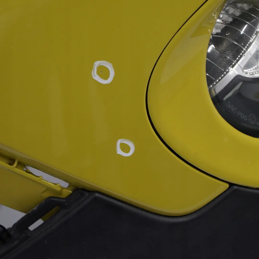 Stossfänger Vorn Interchange Yellow Gelb - A95 für Mini Cooper S R55 R56 mit Teilenummer 0430242 Mini Cooper S R55 R56 Stossfänger Vorn Interchange Yellow Gelb - A95 - SKU 0430242-INTER - Teilenummer 0430242
