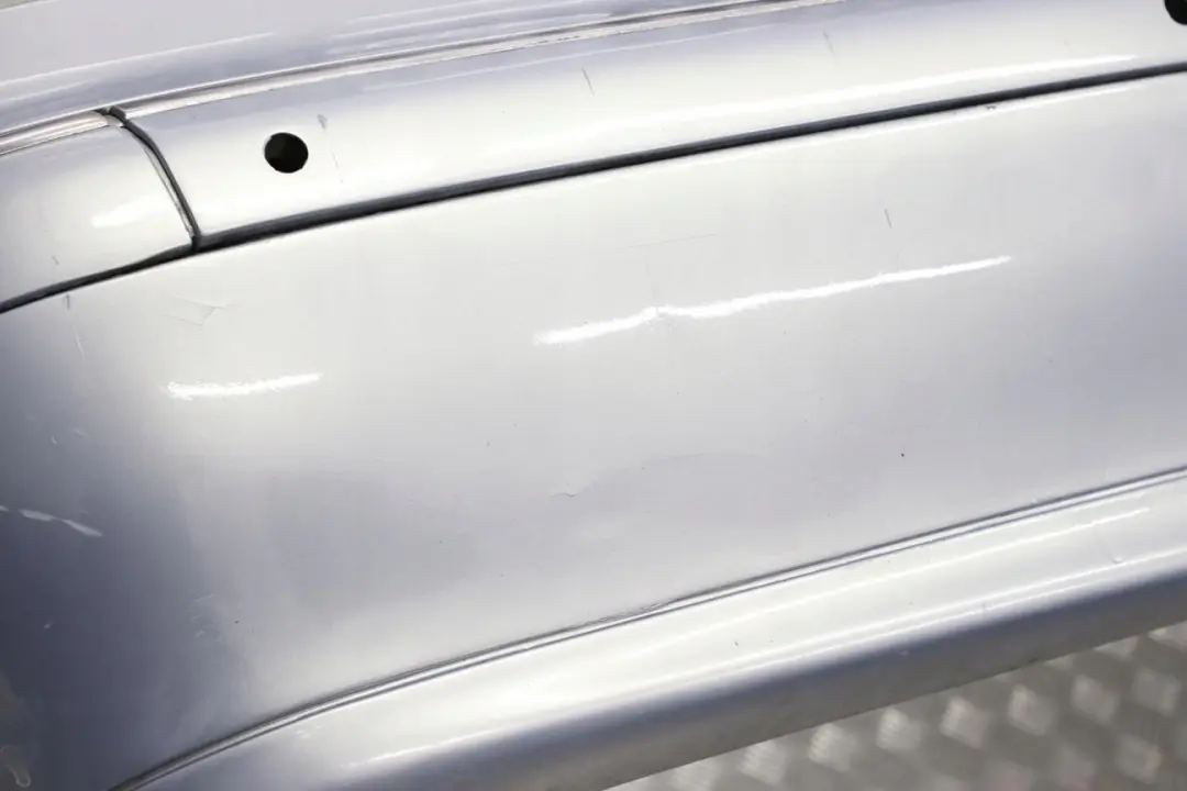 Class W220 Rear Bumper Trim Panel Blue Chalcedonblau - 347 to Mercedes S with Part number A2208800140 Mercedes S Class W220 Rear Bumper Trim Panel Blue Chalcedonblau - 347 - SKU A2208800140-QB - Part number A2208800140