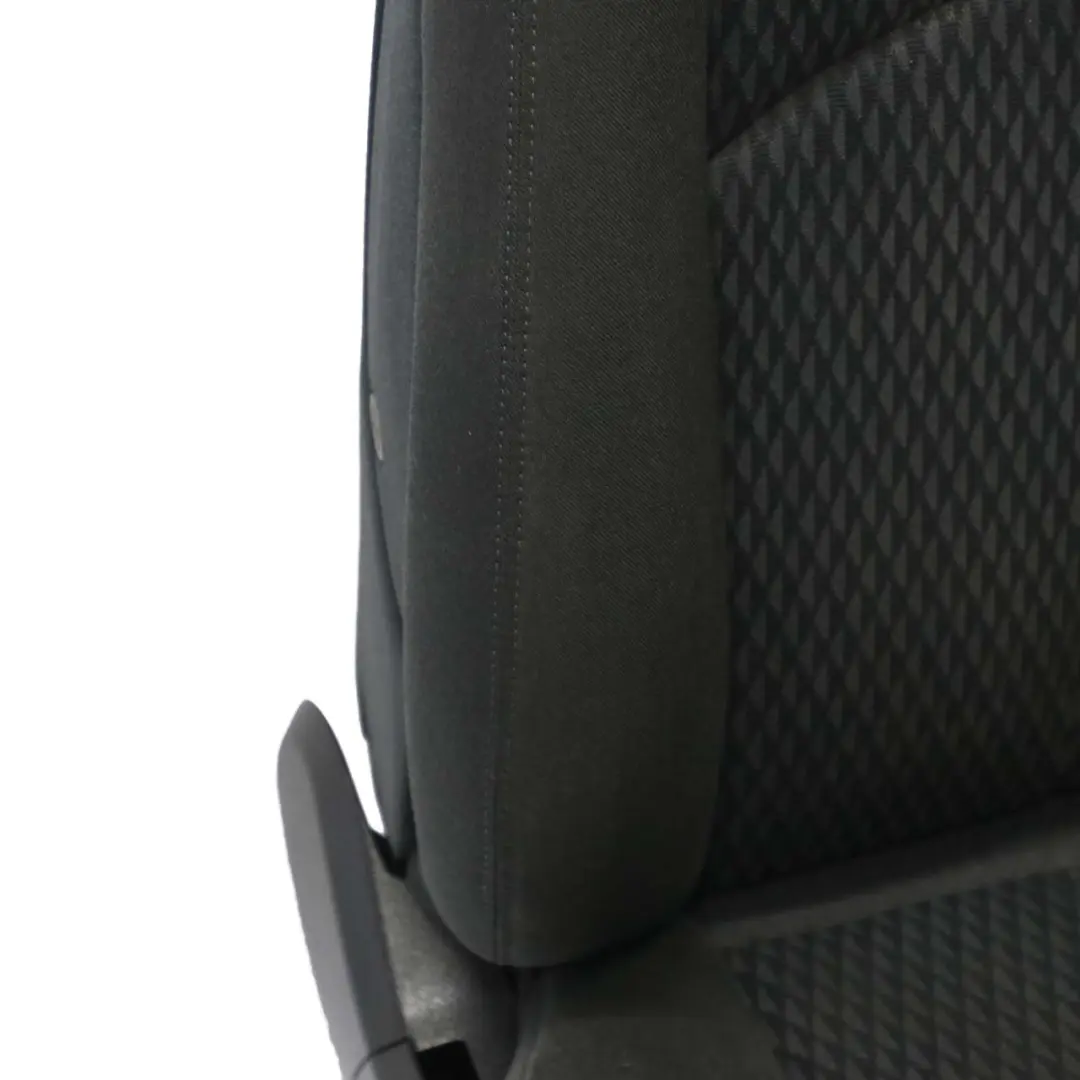  Mercedes-Benz E-Klasse W211 Stoff Elegance Vorne Rechts Sitz Schwarz Anthrazit - SKU A2119101947-2 - Teilenummer A2119101947