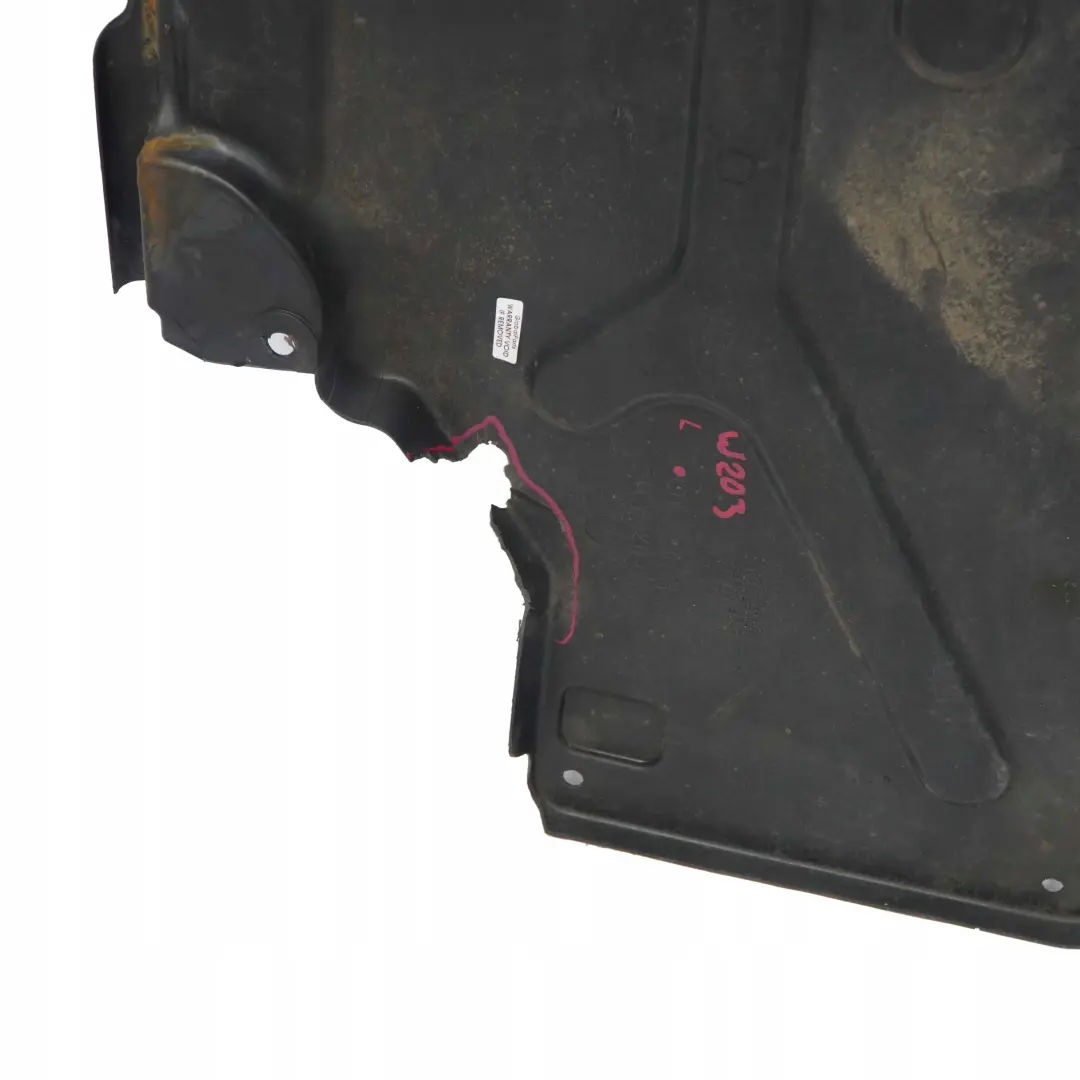 Mercedes-Benz C-Class W203 Left N/S Underfloor Underbody Cover Protection Panel to with Part number A2036191138 Mercedes-Benz C-Class W203 Left N/S Underfloor Underbody Cover Protection Panel - SKU A2036191138 - Part number A2036191138