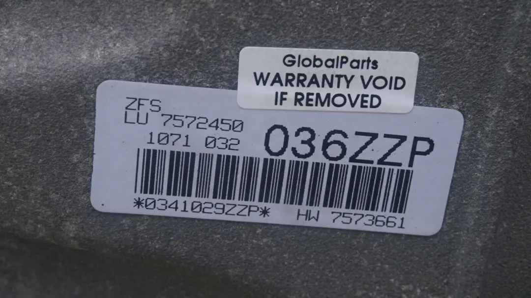 N52N N53 Automatic Auto Gearbox GA6HP19Z WARRANTY BMW 3 Series E90 E91 E92 325i - SKU 7576175 - Part number 7576175
