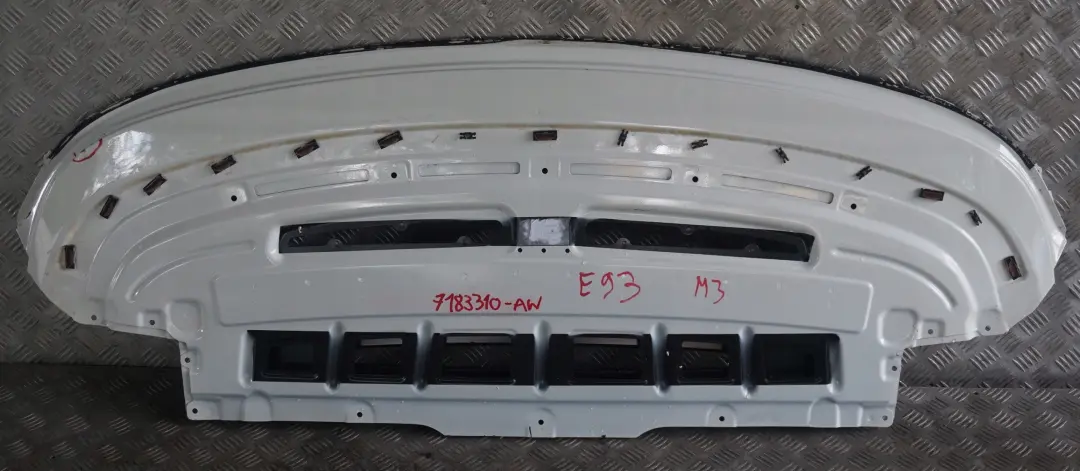 BMW E93 Cabrio Coperchio Incernierato Bianco Alpino - 300 - SKU 7183310-AW - Numero di parte 7183310