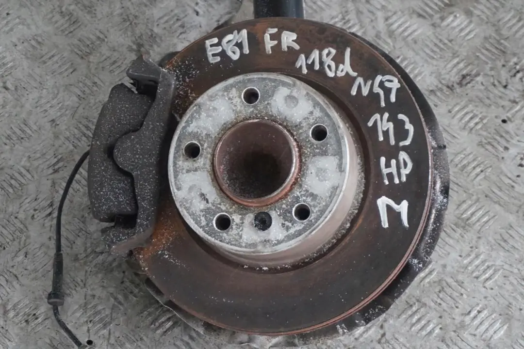 N47 M Sport Set Molla Sospensioni Cuscinetto Perno Frontale Dx per BMW E81 118d con numero di parte 6786023 BMW E81 118d N47 M Sport Set Molla Sospensioni Cuscinetto Perno Frontale Dx - SKU 6786024-2 - Numero di parte 6786023