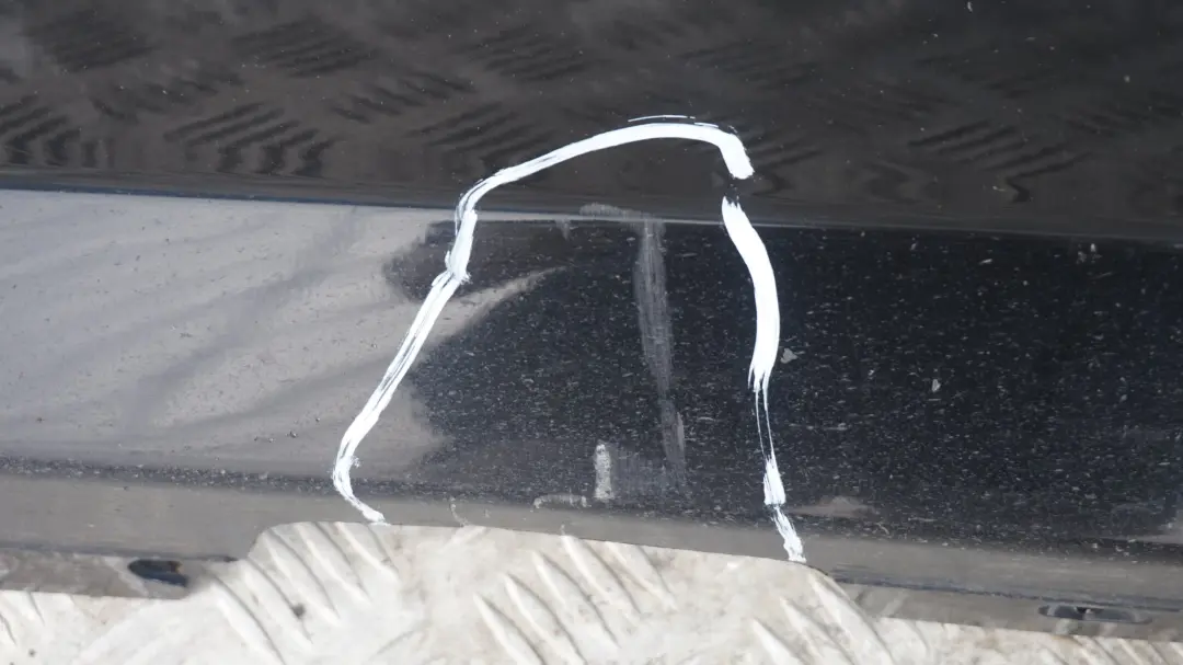 BMW E87 LCI Listello Portiera Apertura Gonna SX Nero - SKU 0036145-SCH10 - Numero di parte 36145