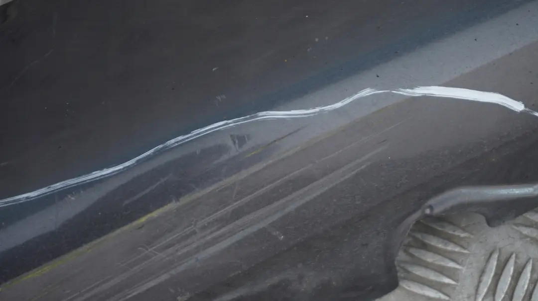 BMW E92 E93 Sill Strip Faldon Lateral Derecho Sparkling Graphite - A22 - SKU 0034058-SG - Número de pieza 0034058