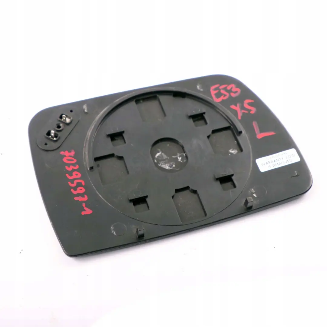 Lusterko lewe wkład lusterka szkło do BMW X5 E53 o numerze 7039597 BMW X5 E53 Lusterko lewe wkład lusterka szkło - SKU 7039597-1 - Numer Części 7039597