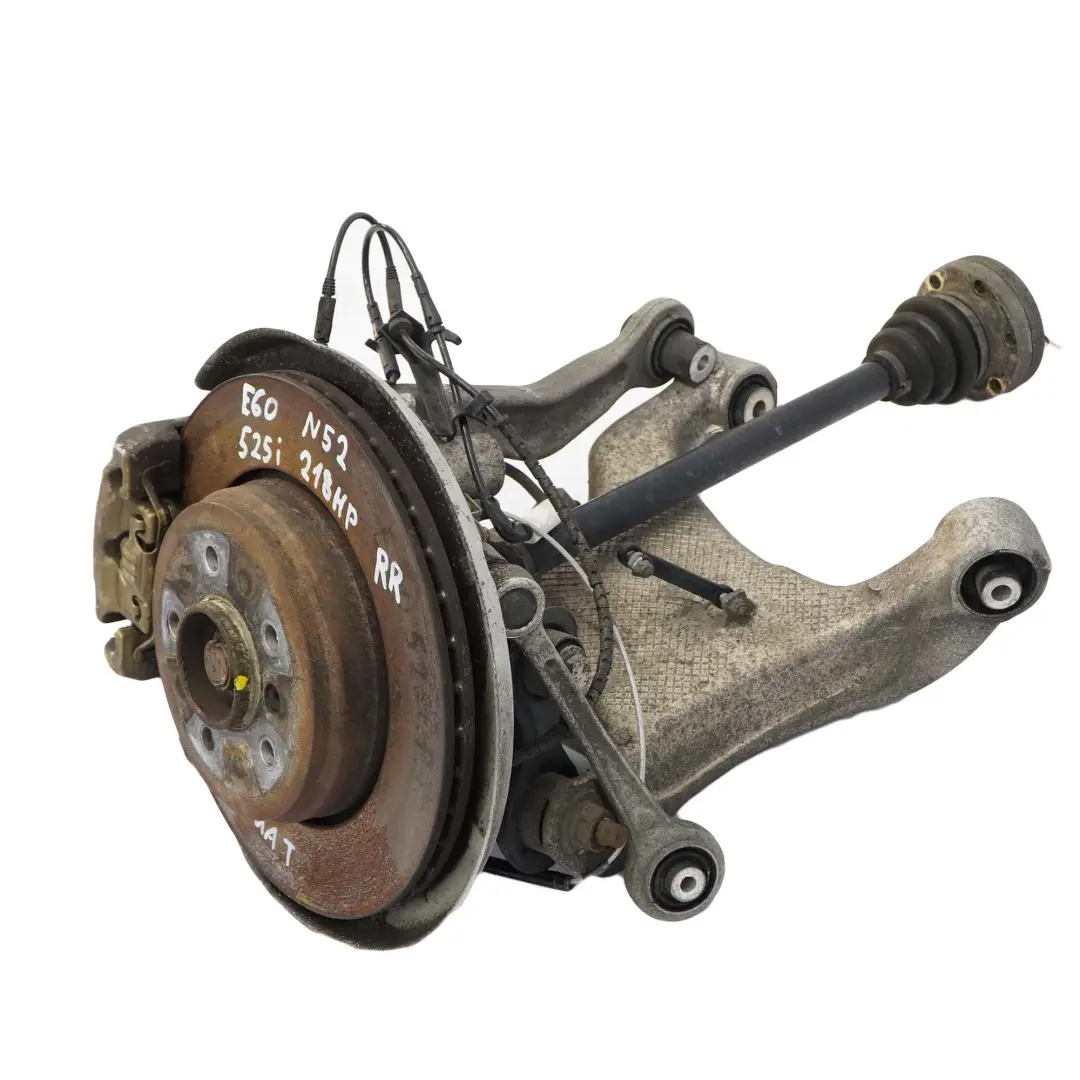 N47 Zwrotnica wahacz prawy tył 177HP do BMW E60 520d o numerze 6770906 BMW E60 520d N47 Zwrotnica wahacz prawy tył 177HP - SKU 6770906-19 - Numer Części 6770906