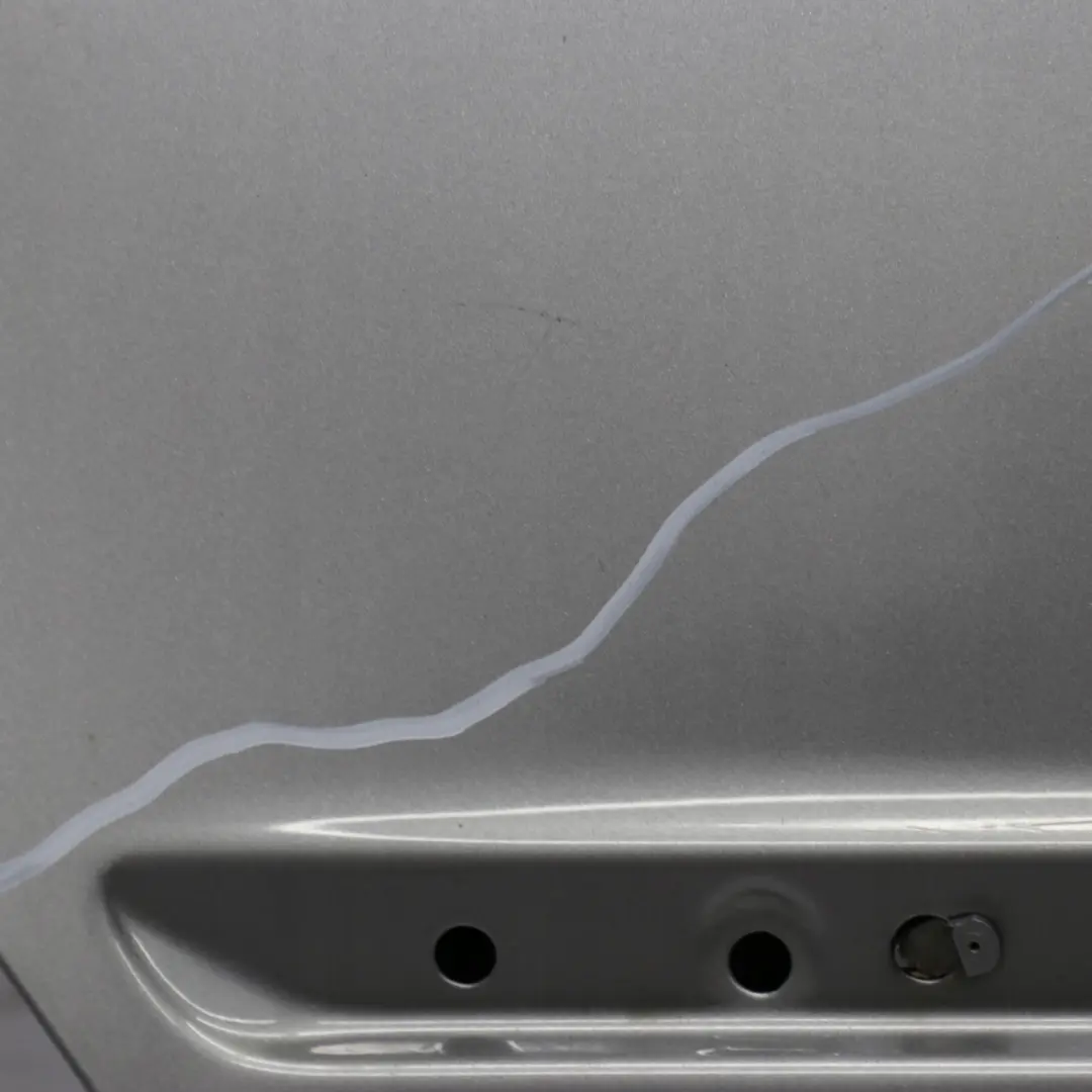 BMW 3 E46 Saloon Door Rear Right O/S Silbergrau Silver Grey Metallic - A08 - SKU 7034154-SBG - Part number 7034154
