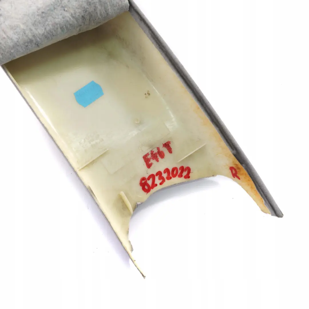 Break Couverture Borne-C Arriere Droite Gris Clair 8209012 pour BMW E46 à propos du numéro de pièce 8232022 BMW E46 Break Couverture Borne-C Arriere Droite Gris Clair 8209012 - SKU 8232022 - Numéro de pièce 8232022