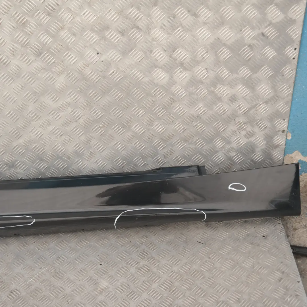 BMW 1 Series 15 E87 Sill Strip Side Skirt Right O/S Black 2 Schwarz II - 668 - SKU 0032948-SCH15 - Part number 32948