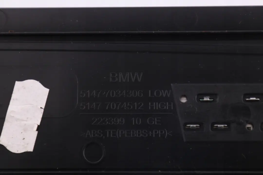 BMW 5 E60 E61 Osłona listwa progu tylna tył prawa - SKU 7034306-1 - Numer Części 7034306
