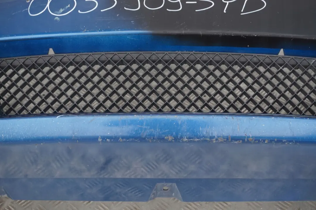 Complete Front Bumper Trim Panel Sydneyblau Blue to BMW 1 Series E81 E87 LCI with Part number 0035909 BMW 1 Series E81 E87 LCI Complete Front Bumper Trim Panel Sydneyblau Blue - SKU 0035909-SYD - Part number 0035909