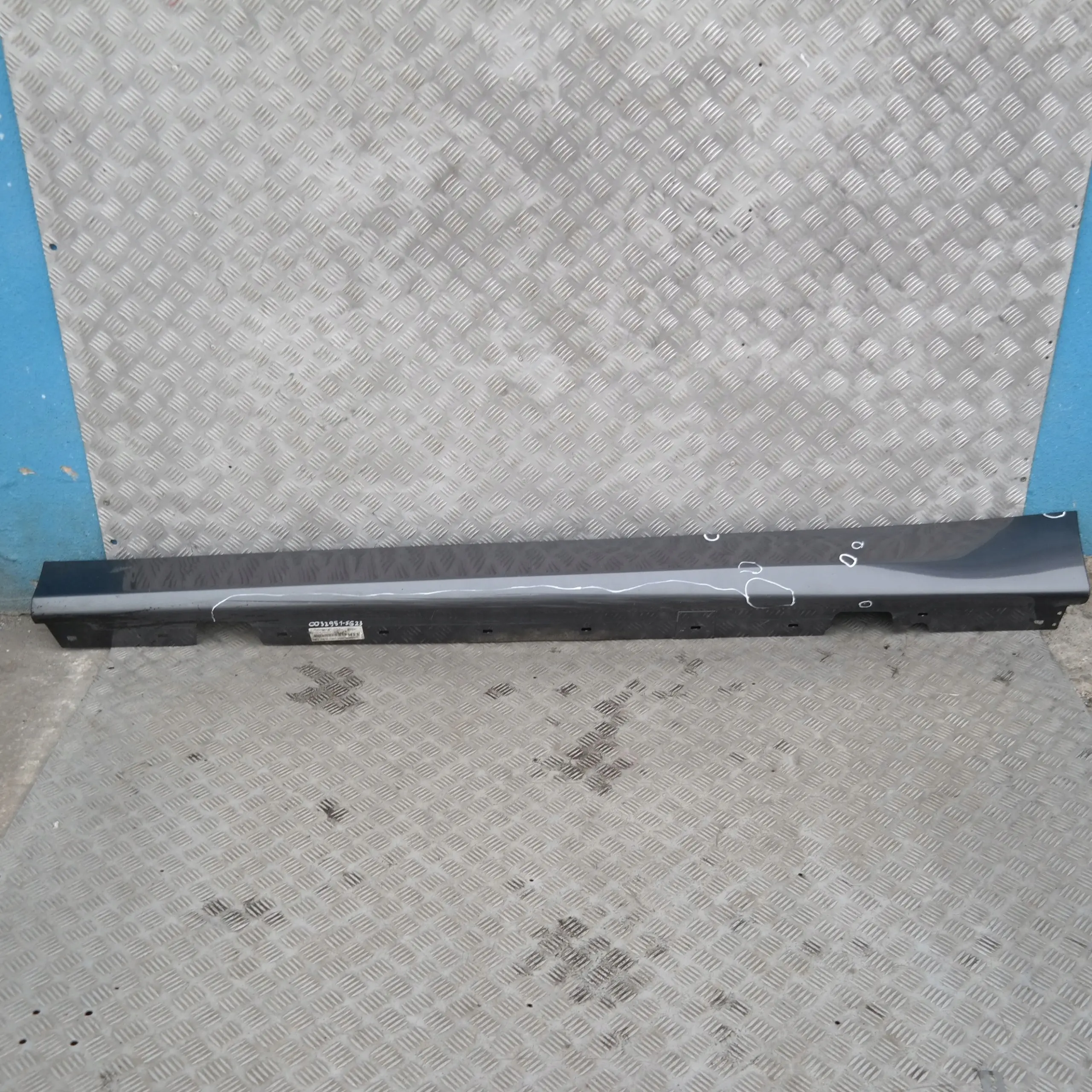 BMW E90 E91 Sill Strip Side Skirt Left Sparkling Graphite Metallic