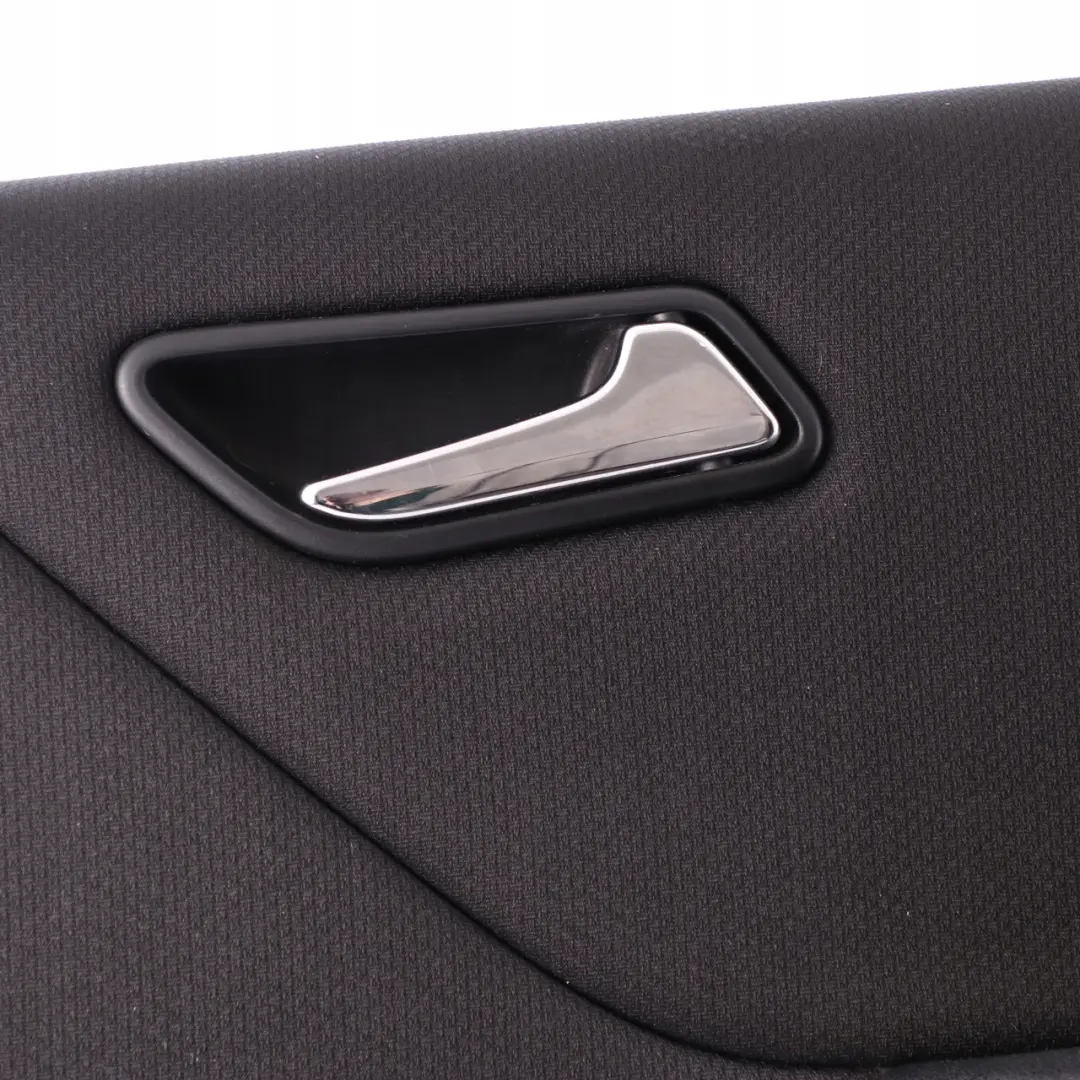 Mercedes Benz A Class W169 Rear Right O/S Door Card Trim Panel Cloth Black - SKU A1697304470 - Part number A1697304470