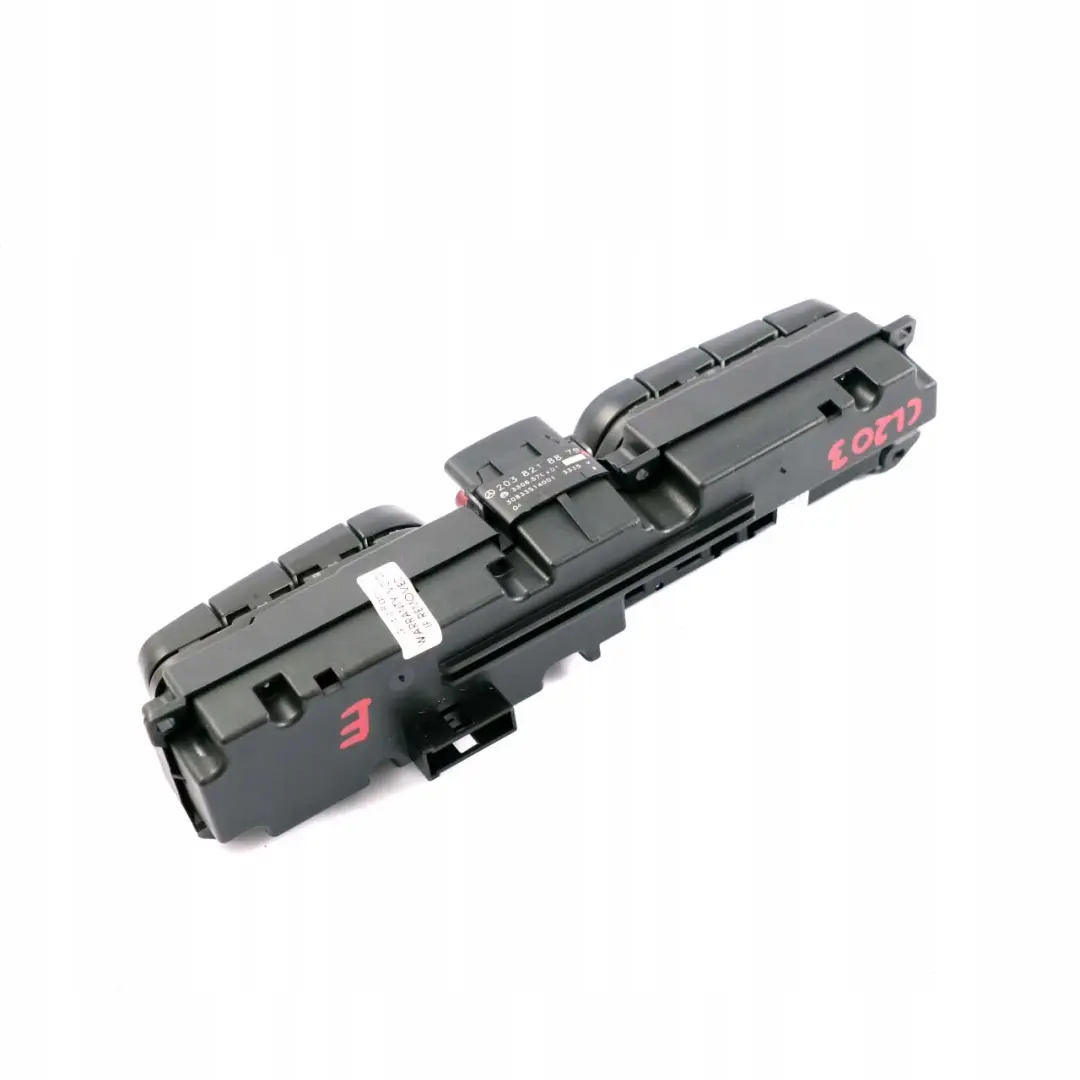 Mercedes-Benz C-Class W203 Alarm Door Locking ESP Switch Control Panel to with Part number A2038218879 Mercedes-Benz C-Class W203 Alarm Door Locking ESP Switch Control Panel - SKU A2038218879 - Part number A2038218879