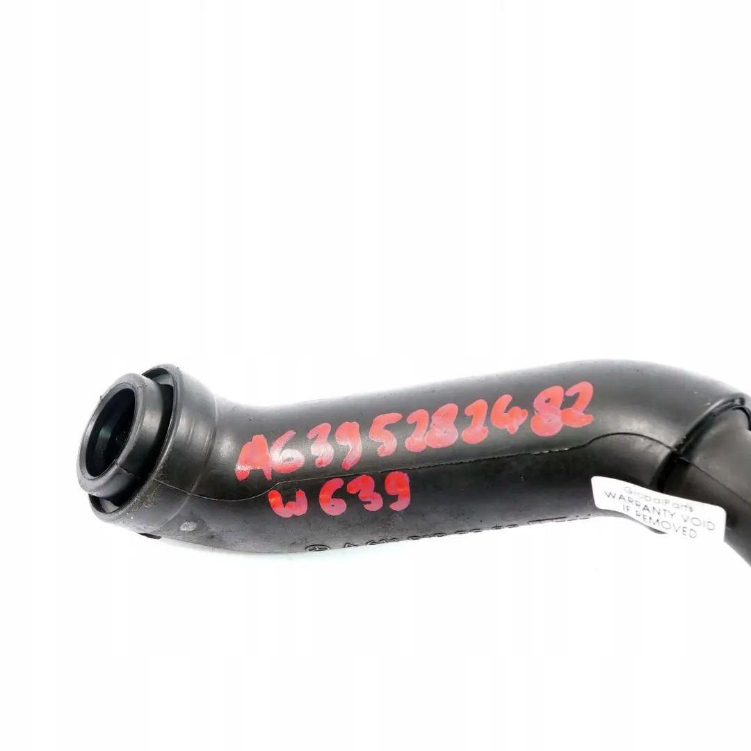 Tuyau Turbocompresseur Suralimentation Air A6110100082 pour Mercedes Vito Viano W639 à propos du numéro de pièce A6395282482 Mercedes Vito Viano W639 Tuyau Turbocompresseur Suralimentation Air A6110100082 - SKU A6395282482 - Numéro de pièce A6395282482